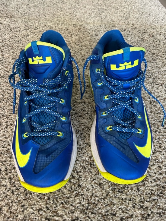 Nike Lebron Other - Nike LeBron Basketball Shoes - Blue/Yellow